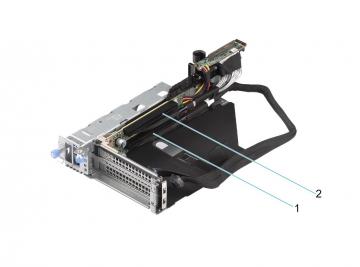 Bo mạch Dell PowerEdge R760 2x16 FHHL PCIE Riser R1R Board Kit - 4N0CV